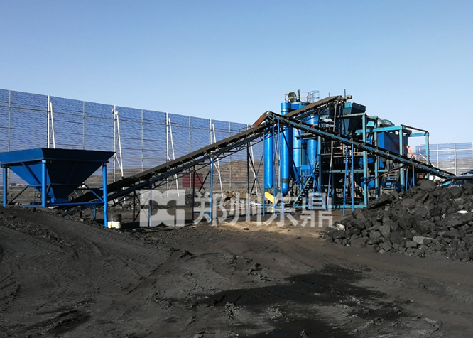 內(nèi)蒙古風(fēng)選機現(xiàn)場