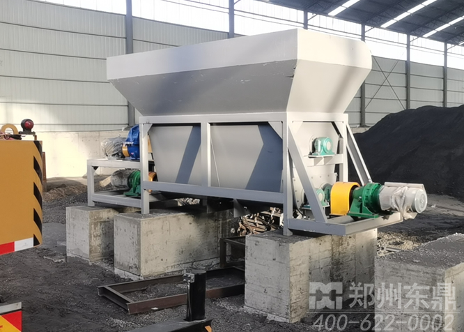 煤泥烘干機打散設備安裝現(xiàn)場