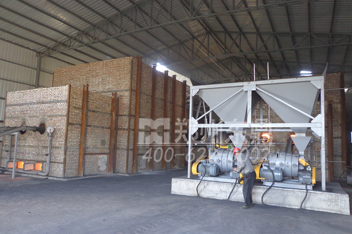 噴燃爐不僅可以燃用破碎的煤粉還可以將干燥過程中收集的煤粉作為燃料，不但解決了干燥煤粉的利用難題，還大大降低了外購燃料成本